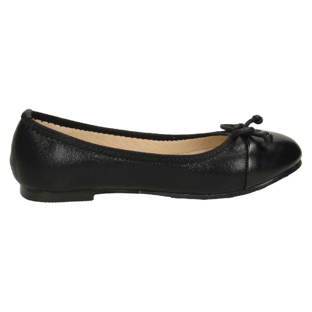 Spot On Girls Detailed Bow Ballerina Shoes