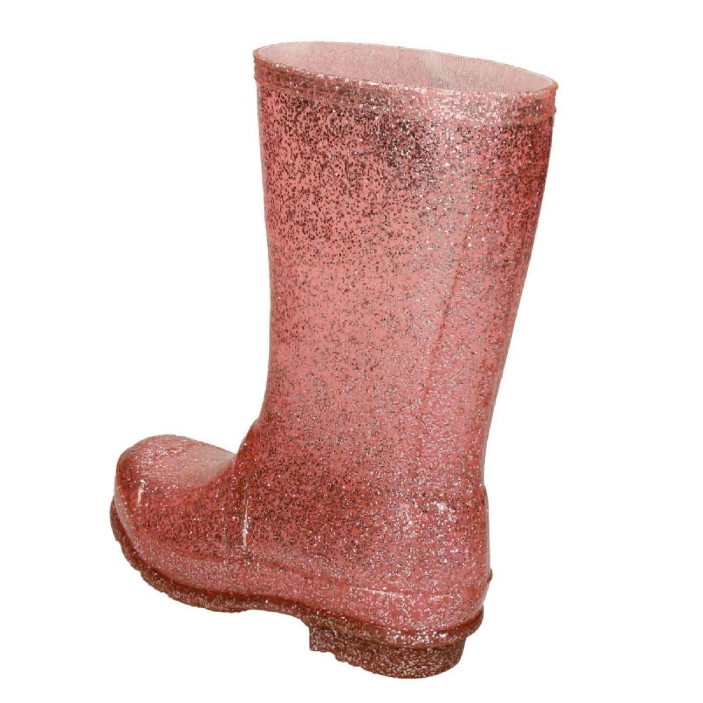 Spot On Girls Glitter Wellington Boots
