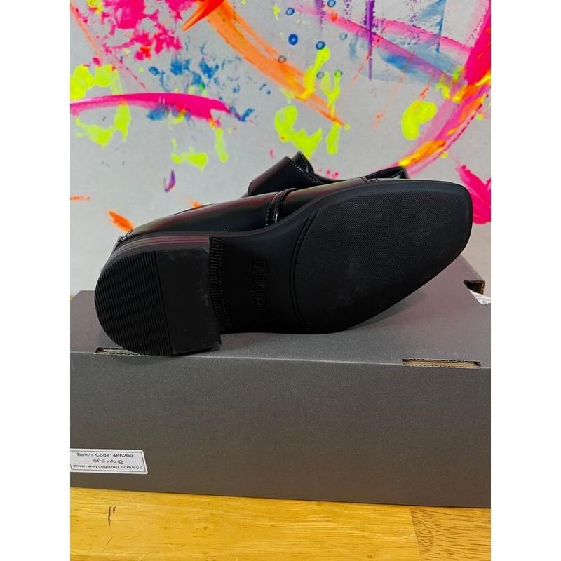 Stacy Adams Boys Macmillan Black Shoes - 11.5