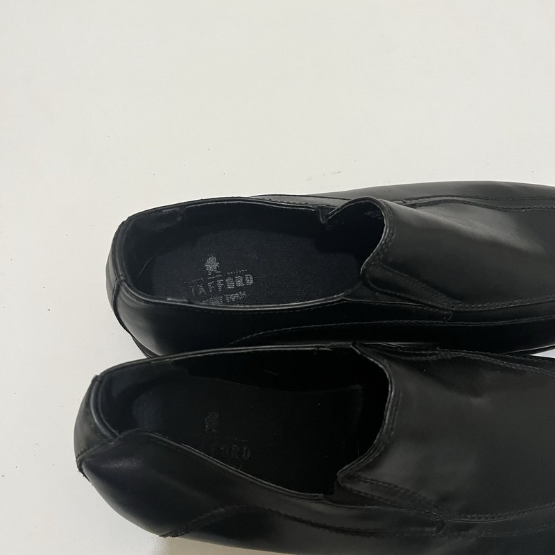 Stafford Dress Shoes Boys Youth Size 5M Black Slip On Dash JR