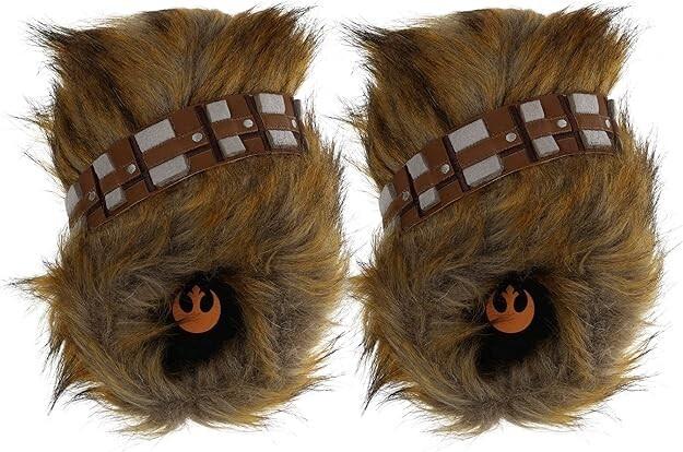 STAR WARS Boys Slippers Chewbacca Size 1-2 12-13 5-6