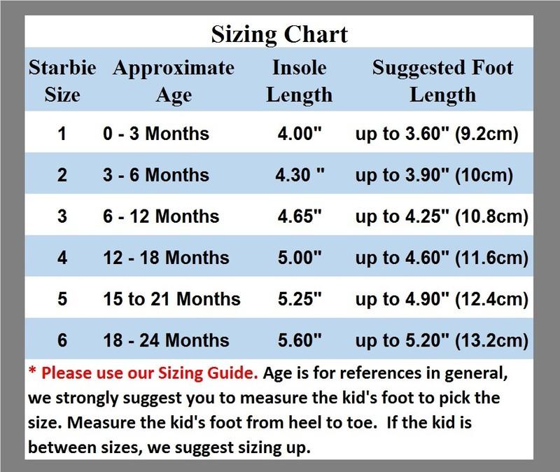 Starbie Baby Moccasins Leather Baby Shoes Toddler Shoes Loafers Multi-Color