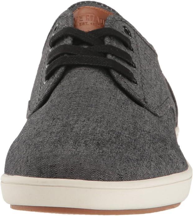 Steve Madden - Men's Fenta Fashion Sneaker Black Fabric Size 10