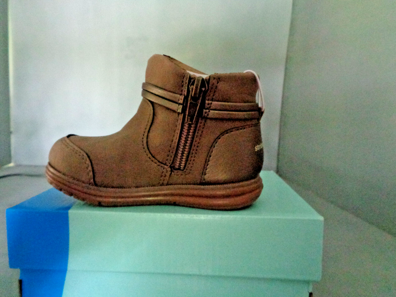 Stride Rite 360 Shania Toddler Girl Taupe Boots NIB New Sizes CUTE