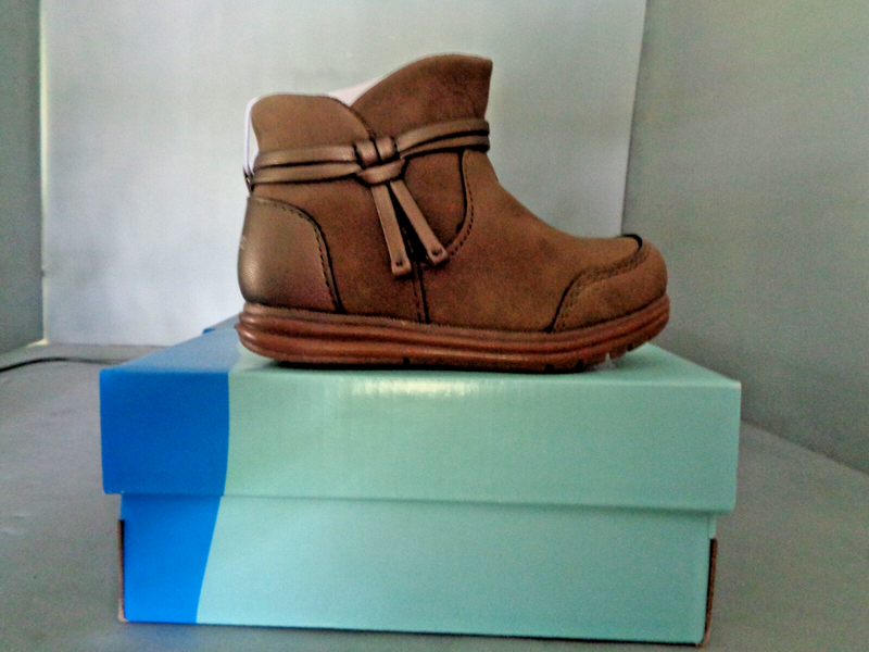 Stride Rite 360 Shania Toddler Girl Taupe Boots NIB New Sizes CUTE