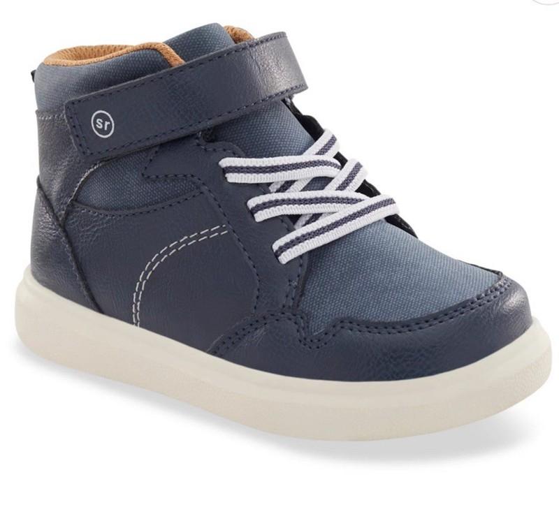 Stride Rite Boys Zayn Casual Shoes; Sz 13T Navy or Asphalt ~ You Pick~