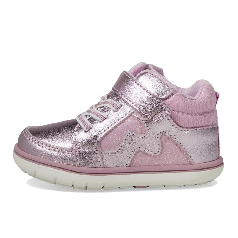 Stride Rite Girls SRT Ames Sneaker 11.5 Pink Shimmer Kids Shoe NIB