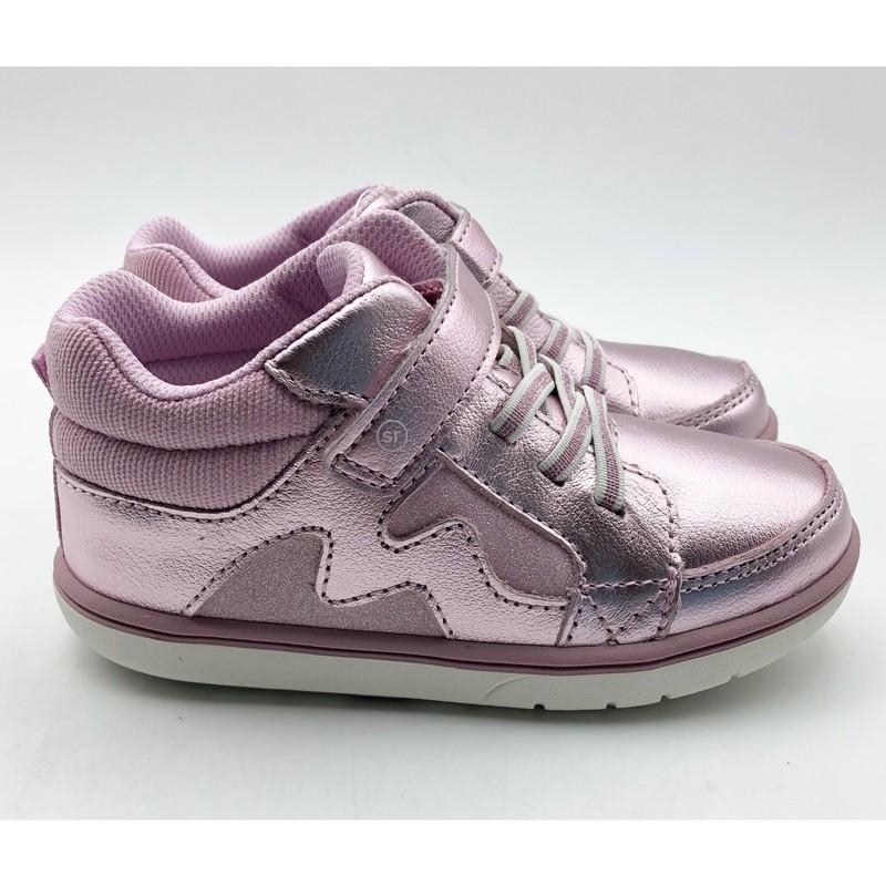 Stride Rite Girls SRT Ames Sneaker 11.5 Pink Shimmer Kids Shoe NIB