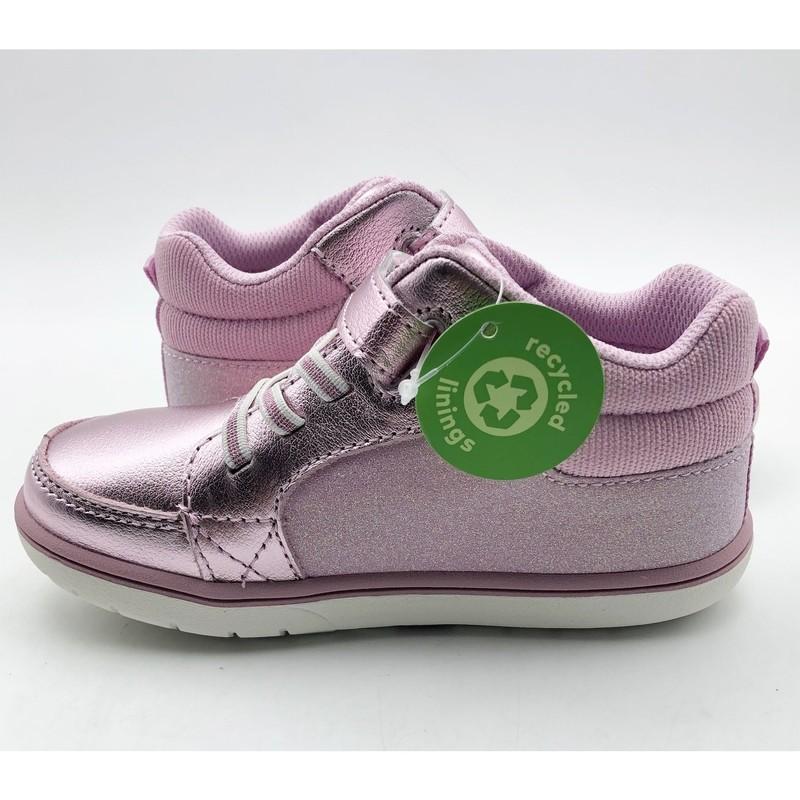 Stride Rite Girls SRT Ames Sneaker 11.5 Pink Shimmer Kids Shoe NIB