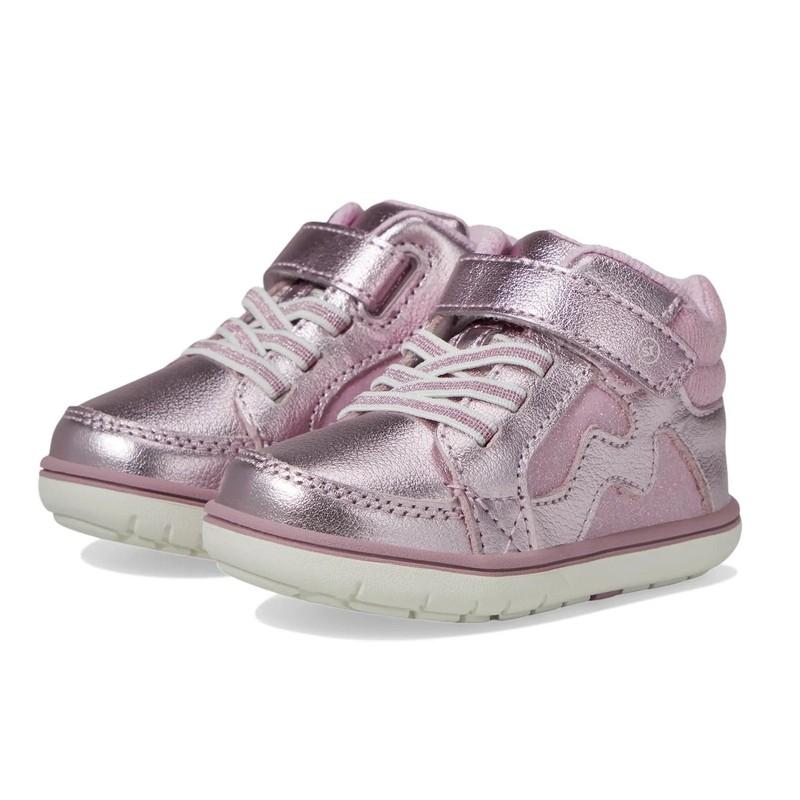 Stride Rite Girls SRT Ames Sneaker 11.5 Pink Shimmer Kids Shoe NIB