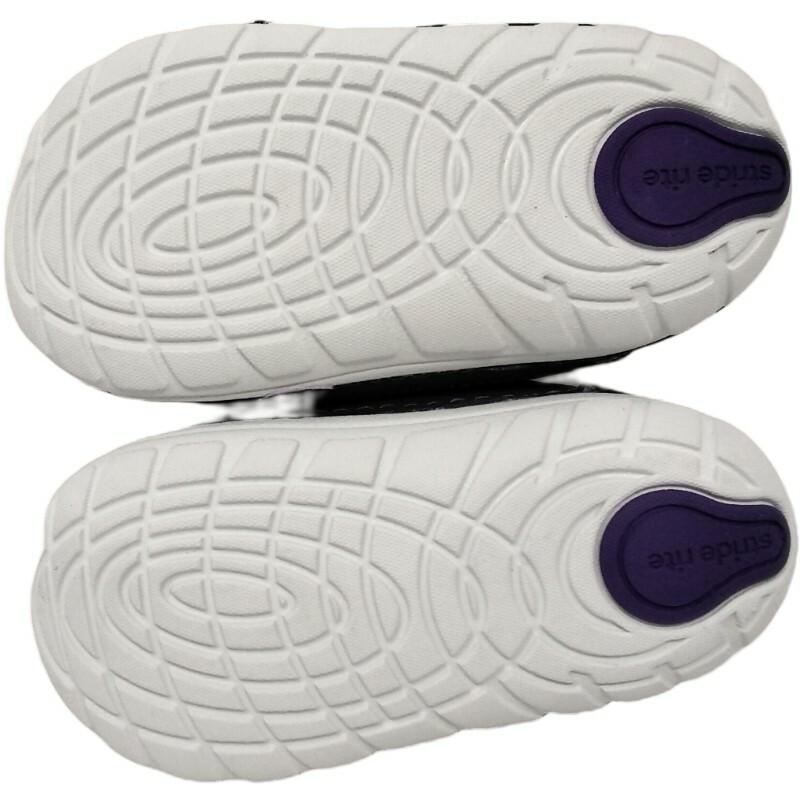 Stride Rite Jamie Girls Various Size Running Sneakers Shoes Purple