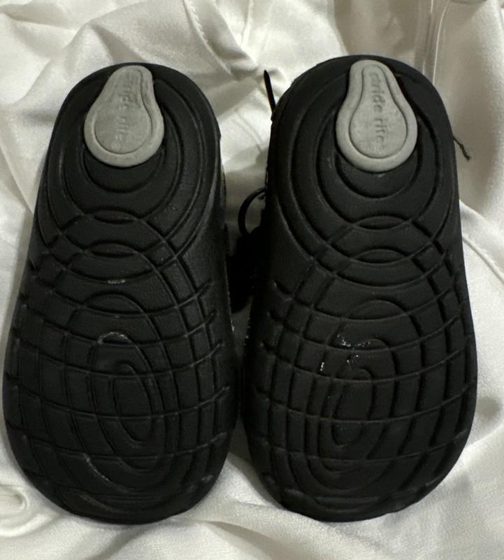 Stride Rite Mary Jane Dress Shoe Black US Toddler Girl's 4.5 Bow On Toe