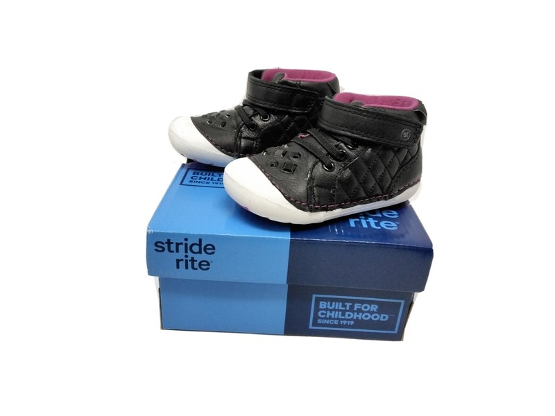 Stride Rite SM Jada Sneaker Shoe Girl Various Sizes Black Pink