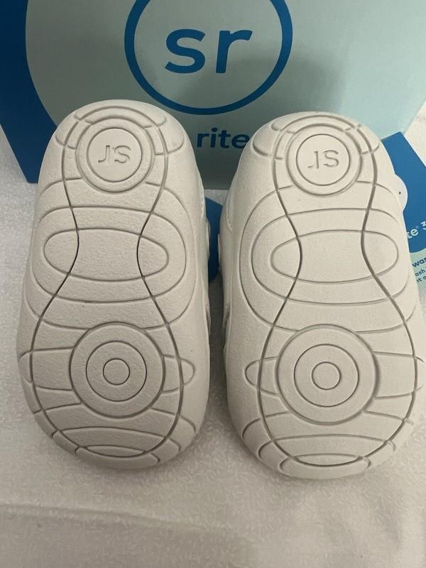 STRIDERITE 360 Fits Wide Feet Too Taye Pink/White Toddler Girl Shoes US SIZE 3M