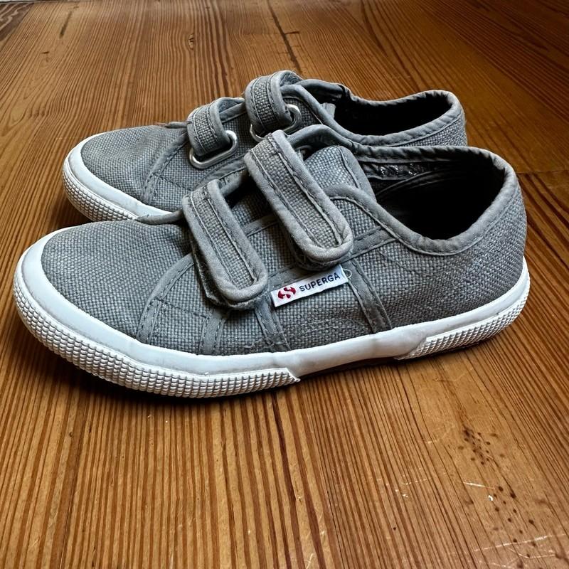 SuperGa Gray Low Top Rubber Sole Sneakers SIZE 12