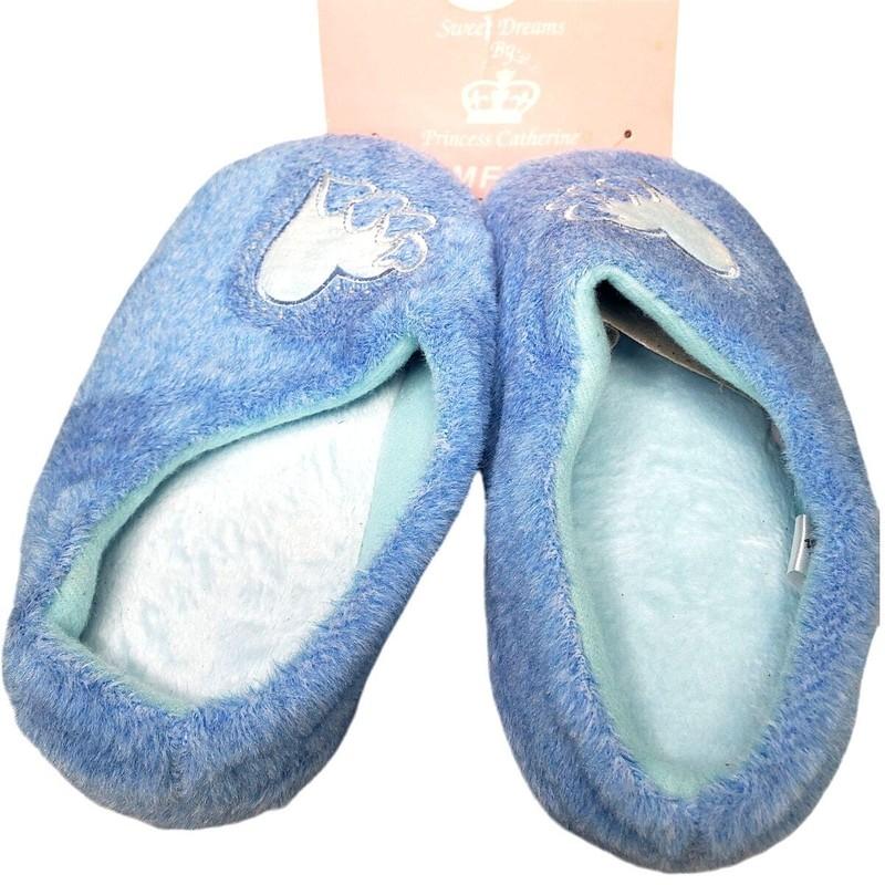 Sweet Dreams by Princess Catherine Comforts Blue Shoes Rubber Soles Baby 4