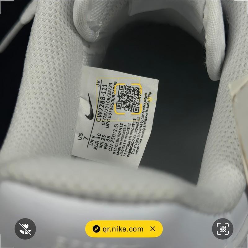 (sz 4-13) Nike Air Force 1 White - With Receipt