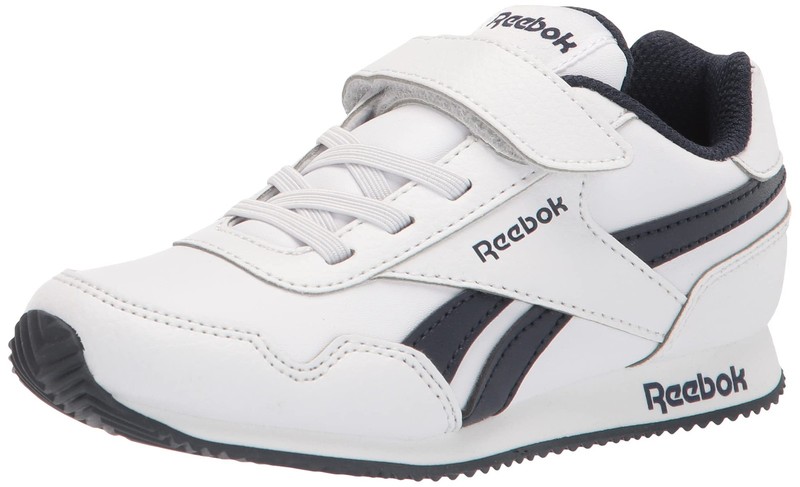 Sz Reebok Baby-Boys Royal Cljog 3.0 Sneaker White/Collegiate Navy/White 3.5