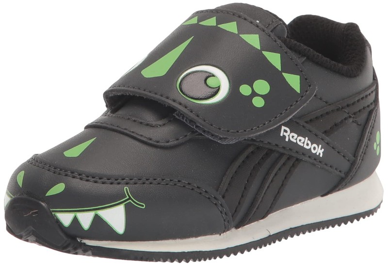 Sz Reebok Boys Classic Jogger 2.0 Sneaker Pure Grey/Black/White 6 Toddler