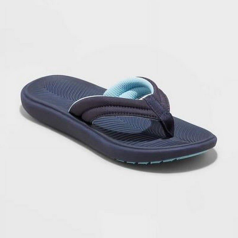 Target - Boys' Sterling Slip-on Thong Sandals All In Motion Blue - Size 3 NWT