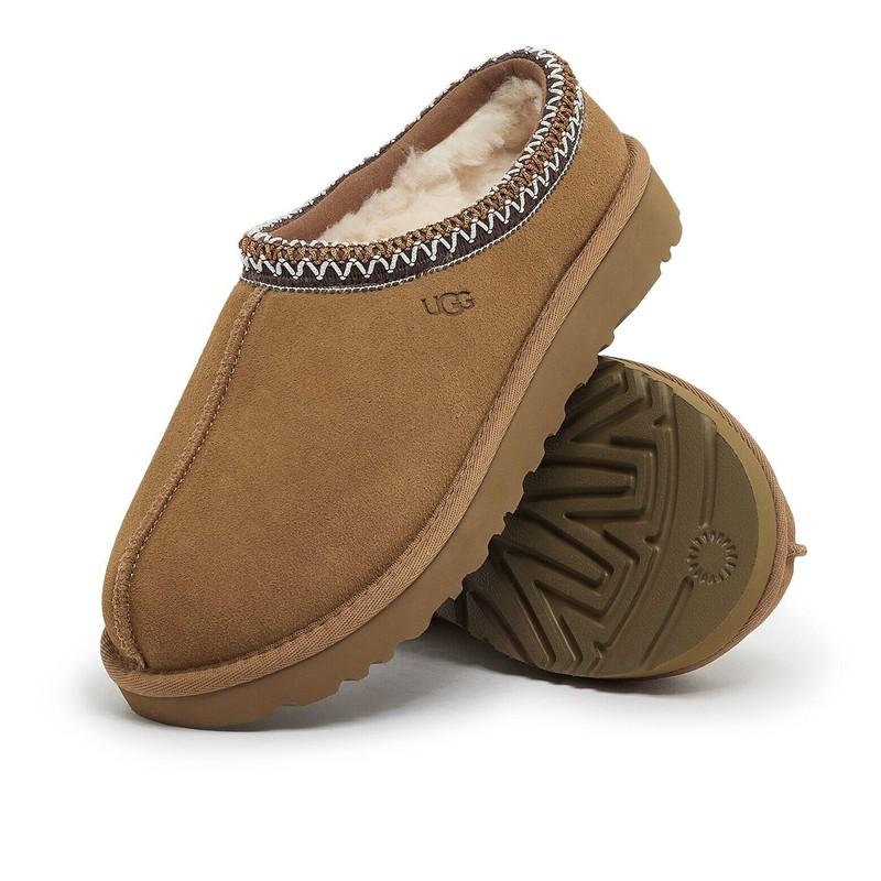 Tasman Chestnut Classic Wool Slipper Suede Flats Women's shoes UGG