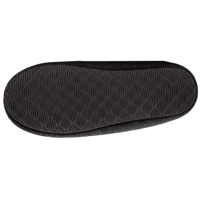 Tempur-Pedic Zander Scuff Mens Black Casual Slippers TP6128-005