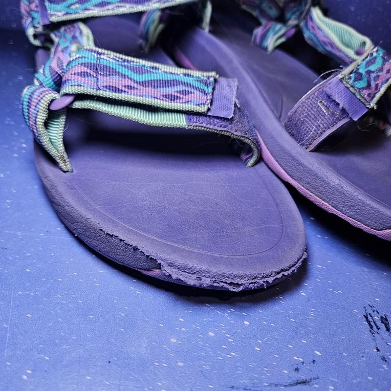 Teva Kids Hurricane XLT 2 1019390y Sandals Big Girls Size 7 Purple