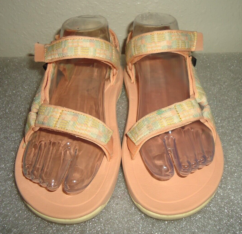 Teva Little Girls Sport Strappy Sandals Water Friendly Adjustable Size-4/36