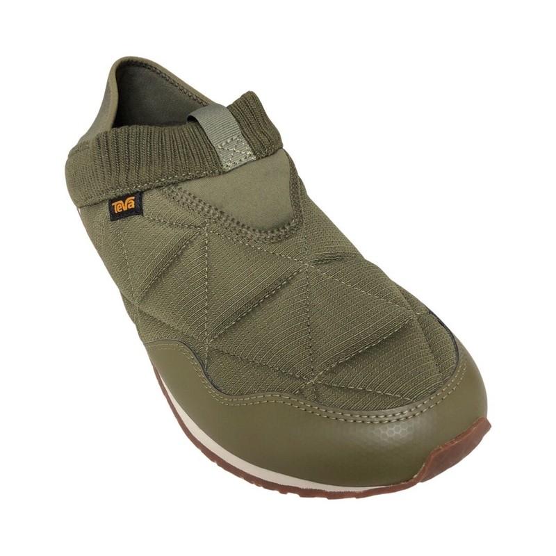 Teva Men's ReEmber Ember Moc Dark Olive Slip On Shoes 1125472