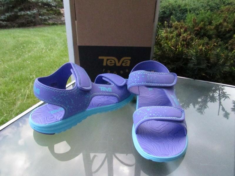 Teva TIDEPOOL Purple Adjustable Straps Slingback Sport Sandal YOUTH Girls Size 7