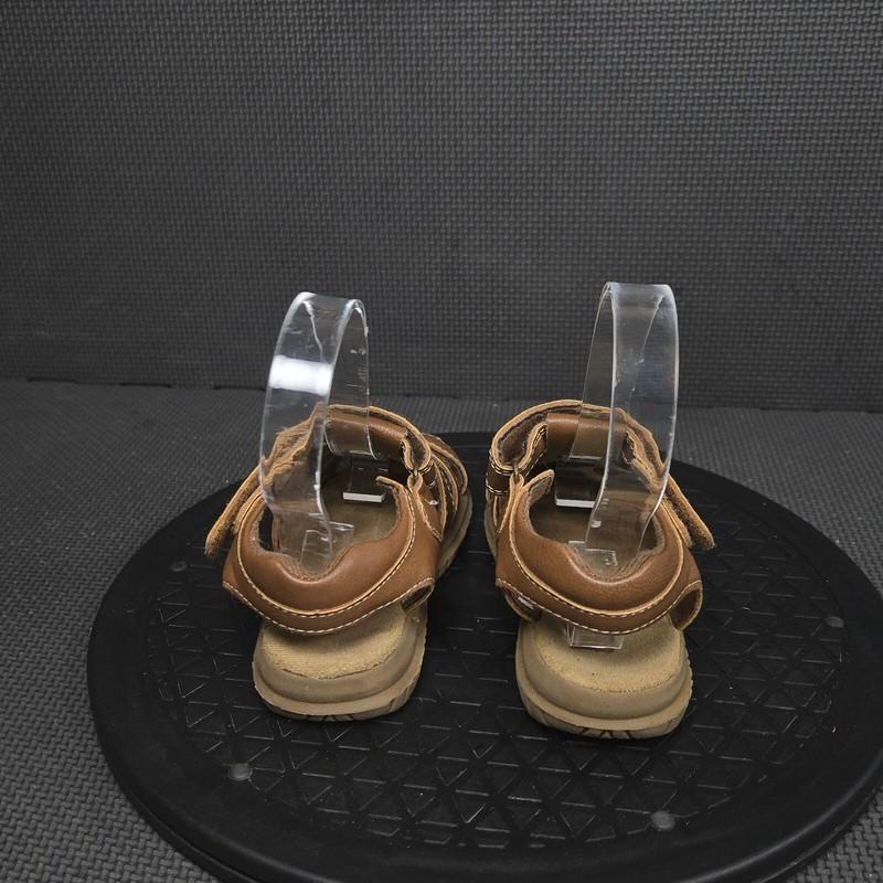The Childrens Place Fisherman Sandals Toddler Sz 9 Brown Strappy