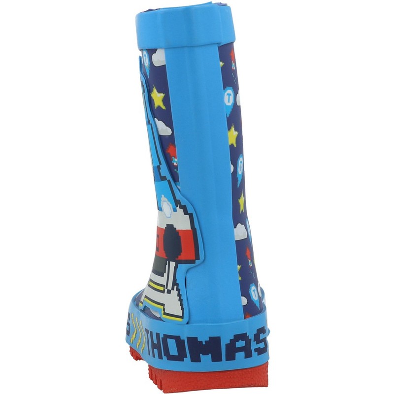 Thomas & Friends Thornhill Blue Wellies Kids Rubber Boots Thomas The Tank