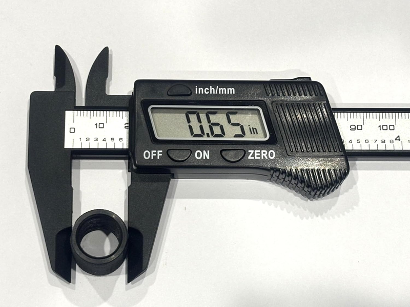 Thread Protector 1/2 X 28 W/Flats For .22LR .223 & 5.56 CNC Machined Thread Pro