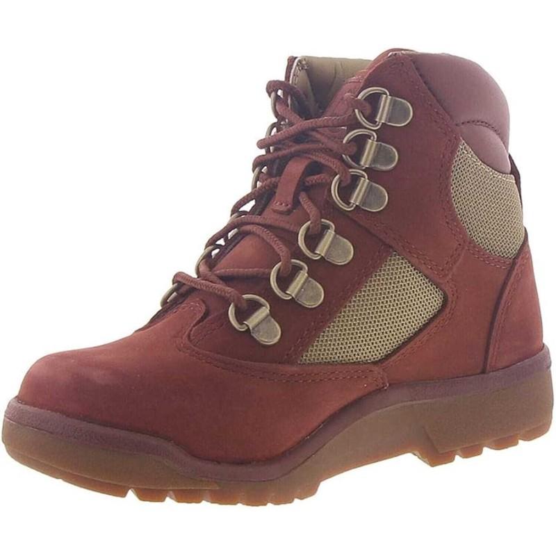 Timberland 6 Inch Field Boot Rust Nubuck TB 0A242G V17 Pre-School