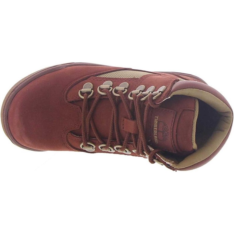 Timberland 6 Inch Field Boot Rust Nubuck TB 0A242G V17 Pre-School