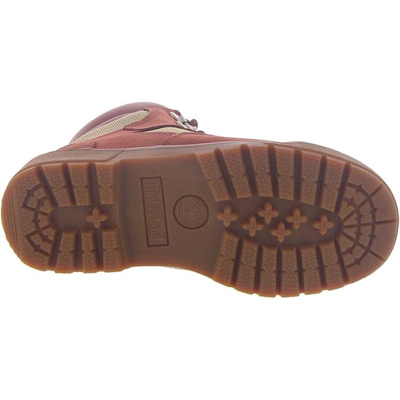 Timberland 6 Inch Field Boot Rust Nubuck TB 0A242G V17 Pre-School