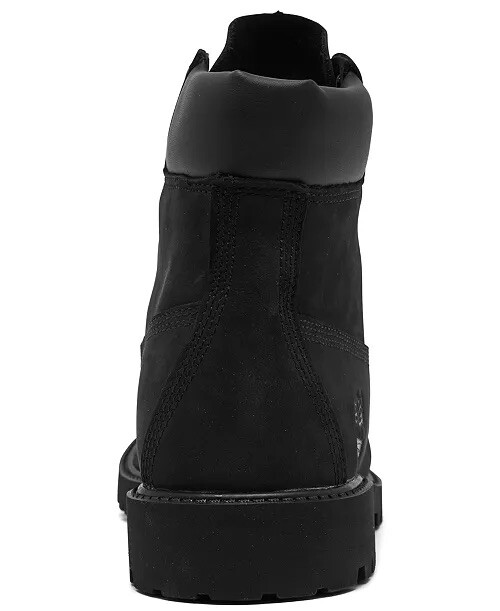 Timberland 6 Inch Premium Boots 12907 Black SUEDE BOYS GRADE SCHOOL JUNIOR NEW