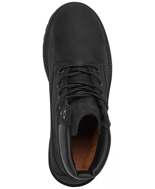 Timberland 6 Inch Premium Boots 12907 Black SUEDE BOYS GRADE SCHOOL JUNIOR NEW