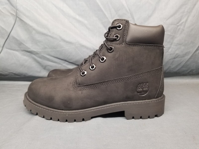 Timberland 6 Inch Premium Waterproof Winter Boot Black Classic 12907m Juniors 4
