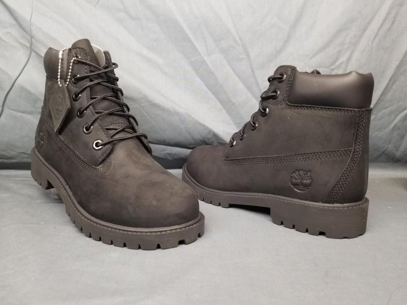 Timberland 6 Inch Premium Waterproof Winter Boot Black Classic 12907m Juniors 4