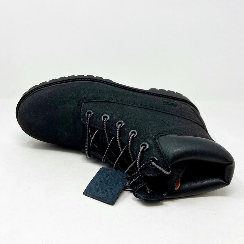 Timberland 6 Inch Waterproof Triple Black Kids Youth Outdoor Boots 34975