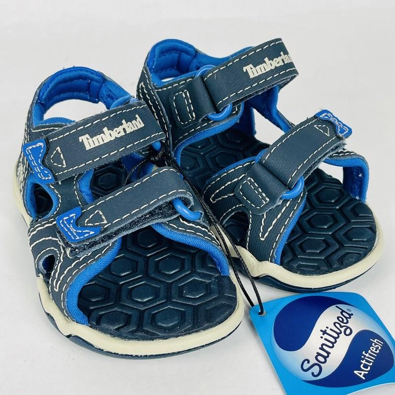 Timberland Adventure Seeker Sandals Toddler Boy’s 4M 2 Strap Navy