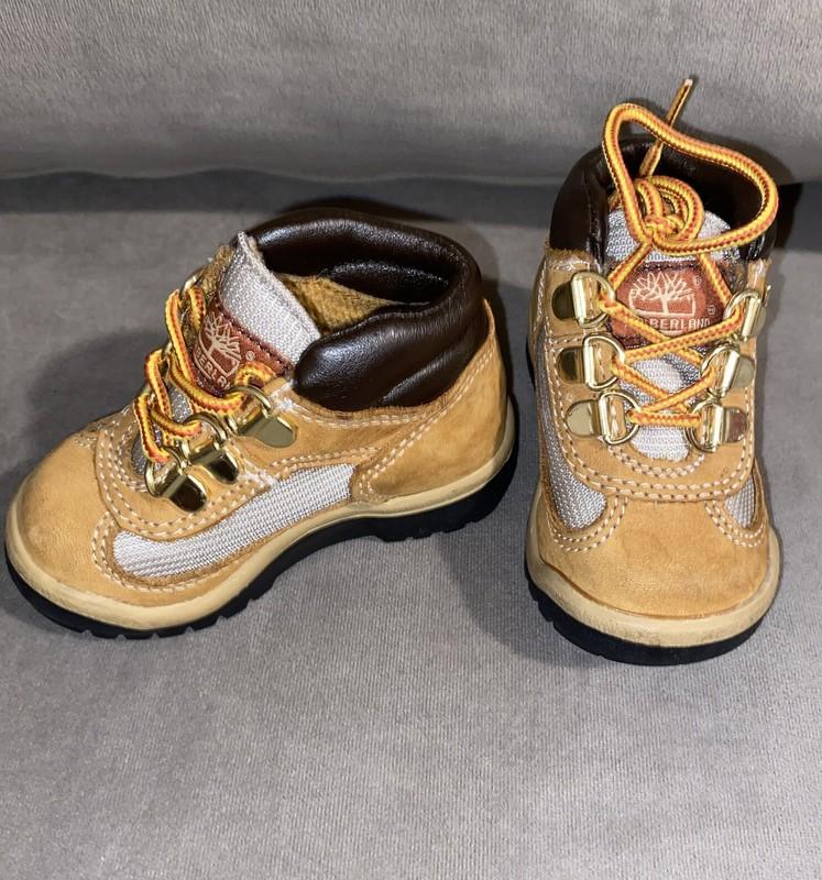 Timberland Baby Hikers US 5 M Tan Preowned