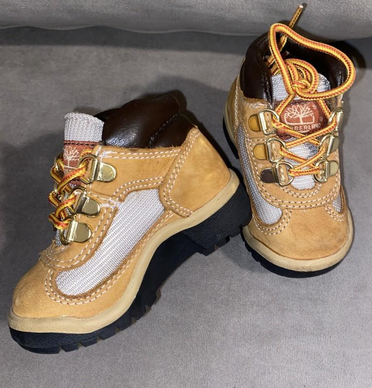 Timberland Baby Hikers US 5 M Tan Preowned