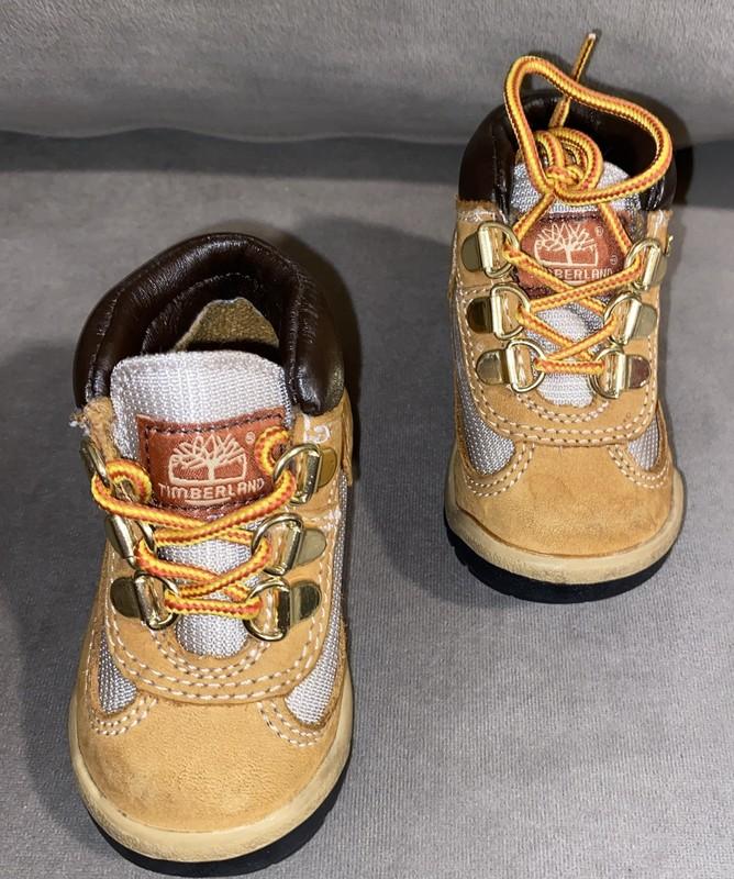 Timberland Baby Hikers US 5 M Tan Preowned