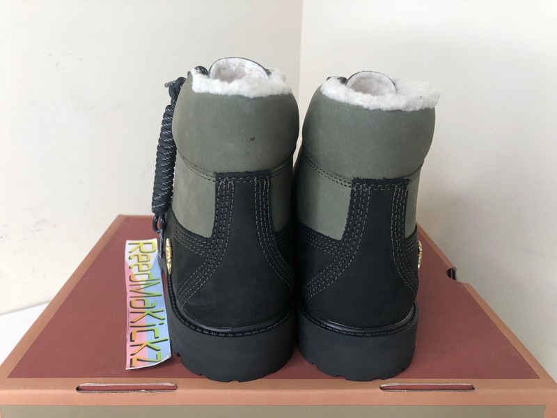 Timberland Boots 6 Inch Green Black TB0A1NJF001 SIZE 7 Youth 8.5 Women