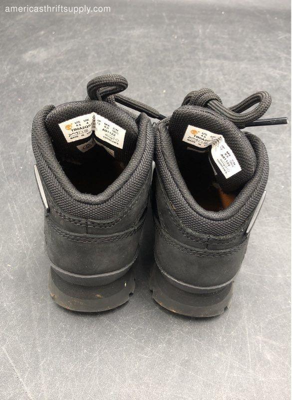 Timberland Boys Black Combat Boots - Size 4.5