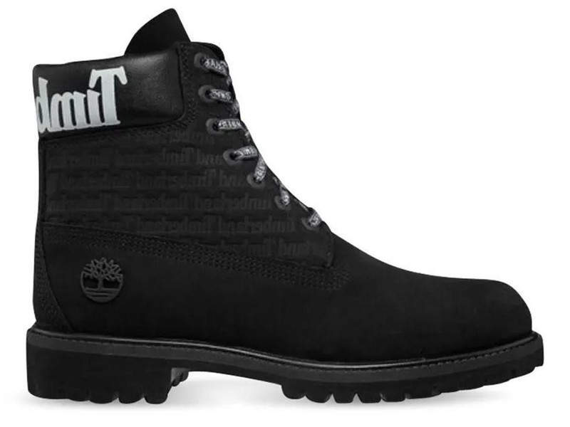 Timberland Premium 6 Inch Boots (A1TUW-001) Black Size UK 7 & 7.5