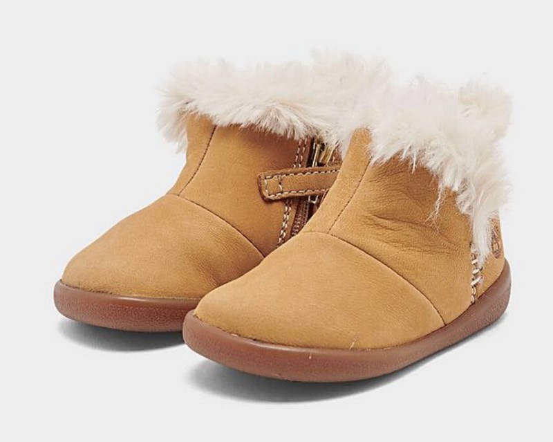 TImberland Tree Sprout Ankle Bootie Wheat Nubuck