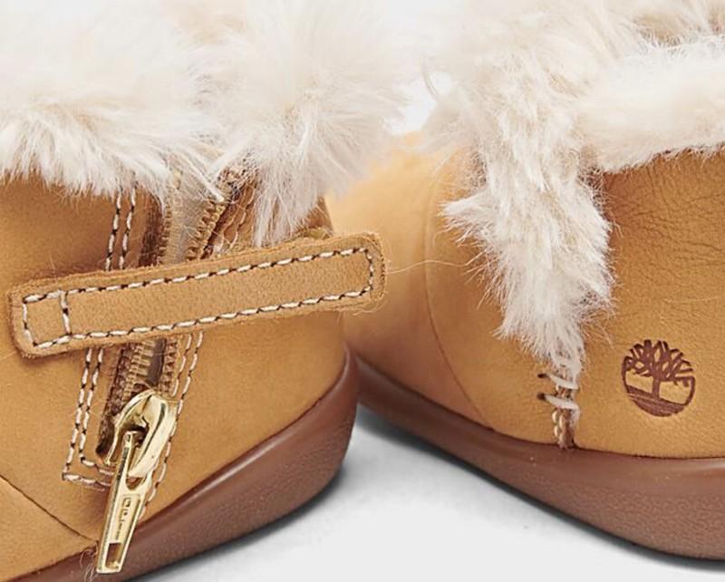 TImberland Tree Sprout Ankle Bootie Wheat Nubuck